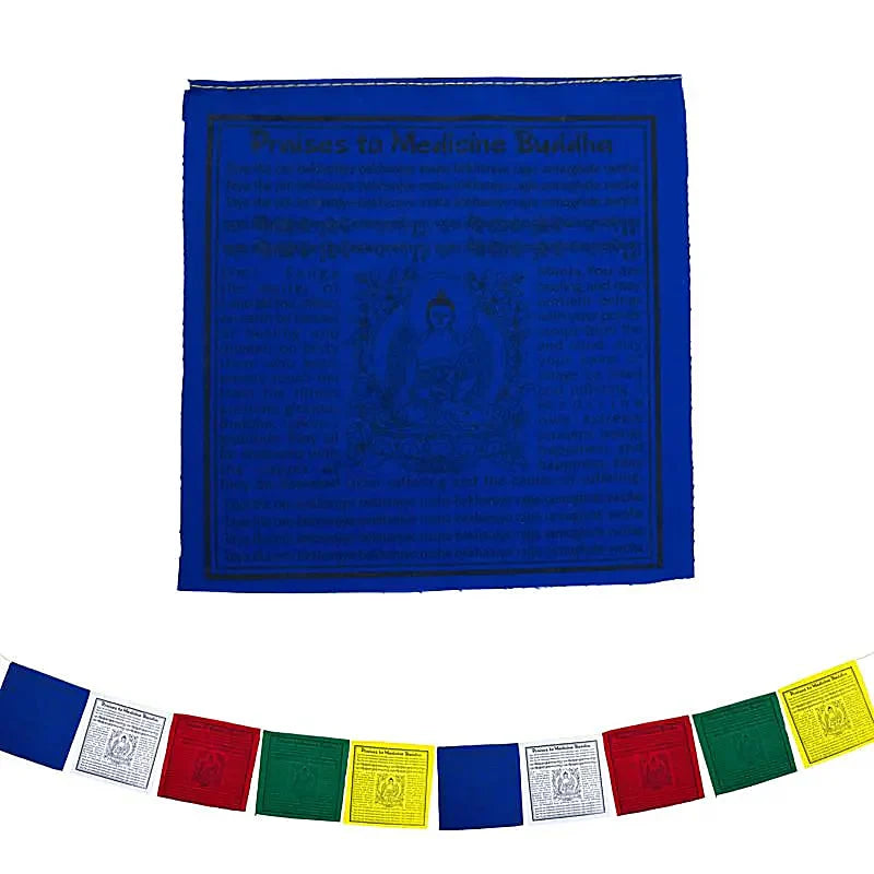 Selection/Collection 2026 of Buddhist/Tibetan prayer flags - Sold individually, 3 models to choose from 2.10 m