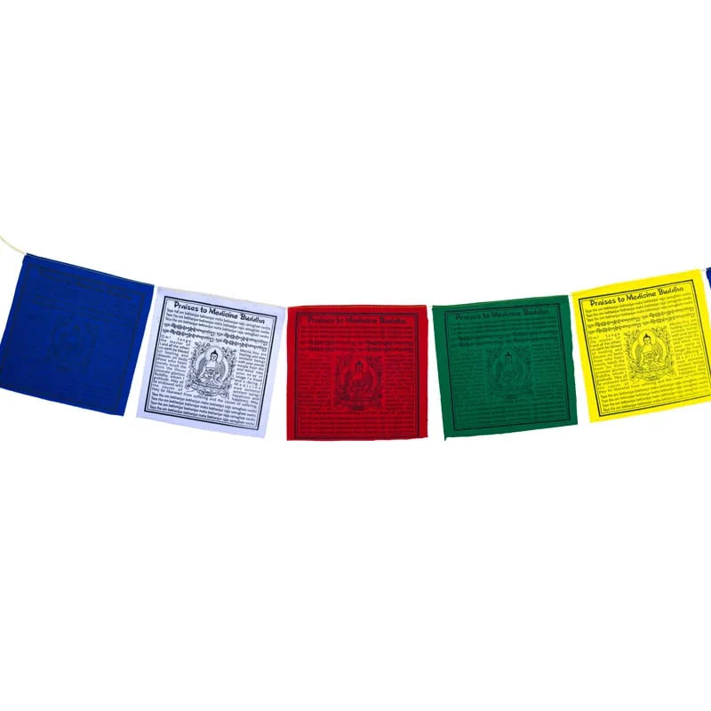 Selection/Collection 2026 of Buddhist/Tibetan prayer flags - Sold individually, 3 models to choose from 2.10 m