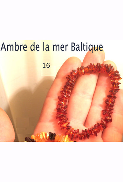 Collection de bracelets 'Baroque', perles de formes naturelles. Longueur au choix de 17 à 21 cm, avec fil de haute résistance !