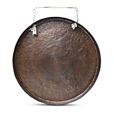 Gong 2025 – motifs au choix, Ø 55-70 cm, avec maillet, son fascinant et hypnotisant pour méditation et relaxation