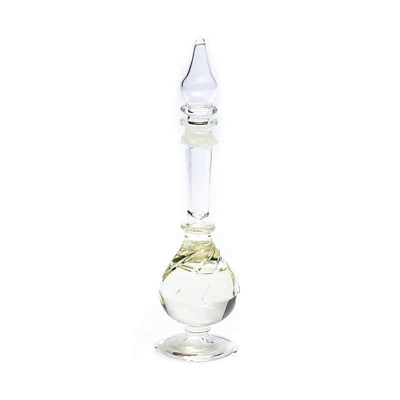 Huile de parfum 'Bouddha', fabriquée à partir d'huiles essentielles pures extraites de fleurs, de feuilles, de racines et de bois - De chez Song of India