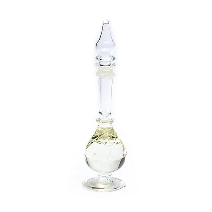 Huile de parfum 'Bouddha', fabriquée à partir d'huiles essentielles pures extraites de fleurs, de feuilles, de racines et de bois - De chez Song of India