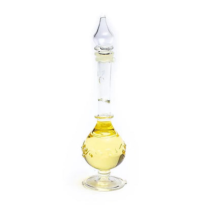 Huile de parfum 'Bois de Santal & Vetiver', fabriquée à partir d'huiles essentielles pures extraites de fleurs, de feuilles, de racines et de bois - De chez Song of India