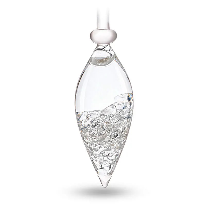 Bouteille/ Décanteur 'Era' de 1,3 litres, pour une nouvelle ère dans la préparation de « l’eau de gemme ». Verre sans métaux lourds ! vendu avec ou sans minéraux ! 3 bâtons de gemmes au choix : Diamant / 5 éléments / Bien être !