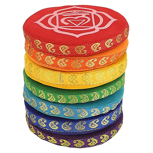 Coussins pour bols chantants de 9,5 ou 14,5 cm - 42 à 79 gr. Vendu par lot de 7. Fait au Népal !