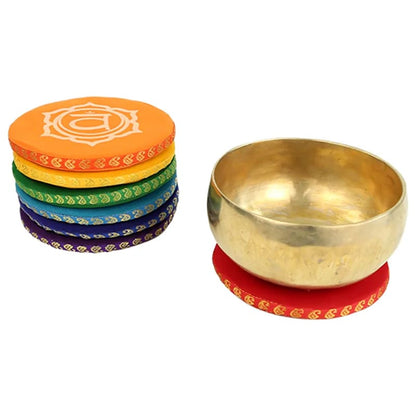 Coussins pour bols chantants de 9,5 ou 14,5 cm - 42 à 79 gr. Vendu par lot de 7. Fait au Népal !