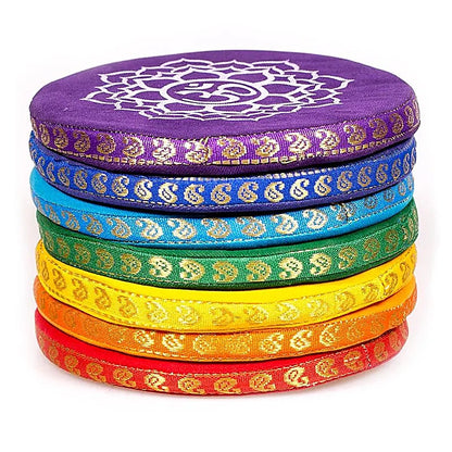 Coussins pour bols chantants de 9,5 ou 14,5 cm - 42 à 79 gr. Vendu par lot de 7. Fait au Népal !