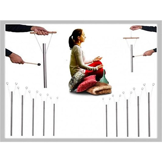 Set de 5 Barres d'énergie de taille XL 'à porter', de 75 à 77 cm, vendu avec maillet !
