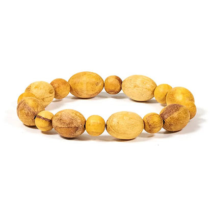 Palo santo (bois), 3 modèles de bracelets au choix en perles rondes de 8 à 14 mm. Finition naturelle et odorante car le palo santo est un encens puissant !