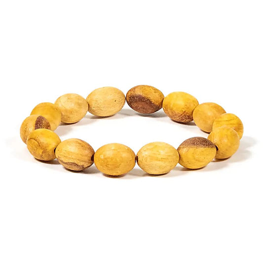 Palo santo (bois), 3 modèles de bracelets au choix en perles rondes de 8 à 14 mm. Finition naturelle et odorante car le palo santo est un encens puissant !