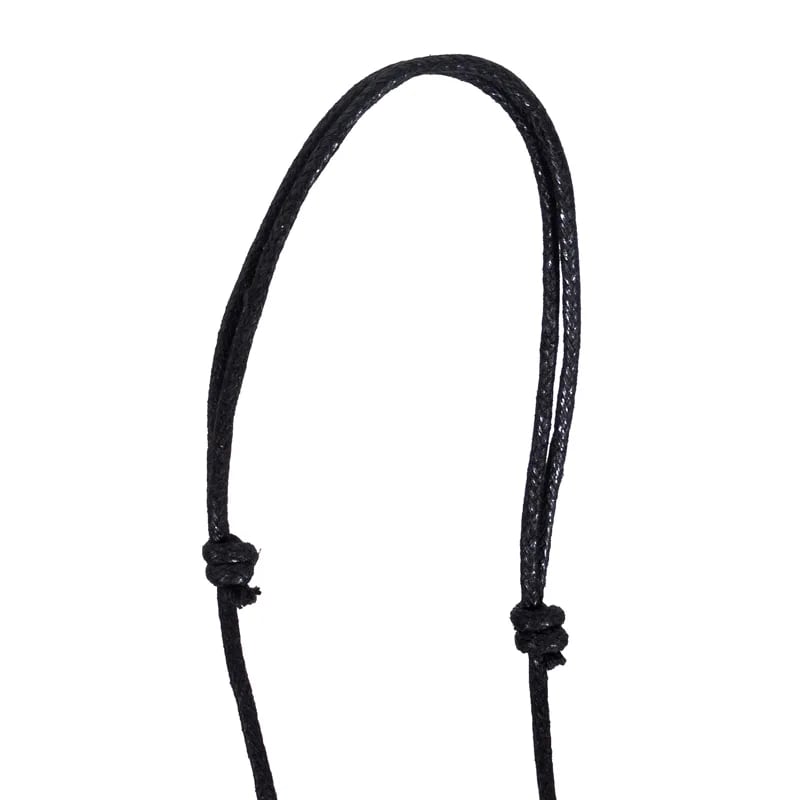 Palo Santo, pendentif en forme de plume de 6 ou 8 cm, sur cordon de longueur (min / max): 38 -70cm. De source responsable, fabriqué à la main, dans le souci du bien-être des artisans et de la nature.