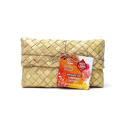 Huiles de massage Ayurvédique de chez Holy Lama Naturals – Coffret découverte aux huiles essentielles