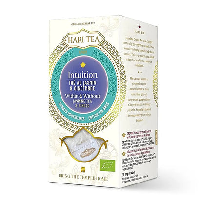 Infusion et Thé Bio. de chez 'Hari Tea', mélangé conformément à l'Ayurveda, boîte de 10 sachets ! 12 parfums au choix !