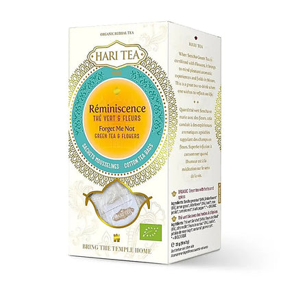 Infusion et Thé Bio. de chez 'Hari Tea', mélangé conformément à l'Ayurveda, boîte de 10 sachets ! 12 parfums au choix !
