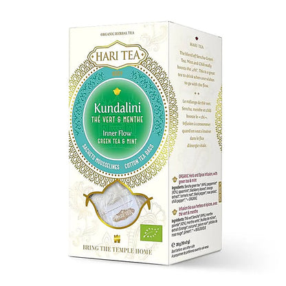 Infusion et Thé Bio. de chez 'Hari Tea', mélangé conformément à l'Ayurveda, boîte de 10 sachets ! 12 parfums au choix !