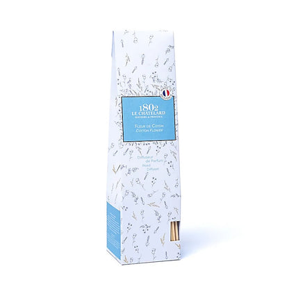 Diffuseur de parfum à tiges de roseaux de chez 'Chatelard' - 120 ml - 7x6,5 cm - Très bonne qualité !