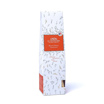 Diffuseur de parfum à tiges de roseaux de chez 'Chatelard' - 120 ml - 7x6,5 cm - Très bonne qualité !