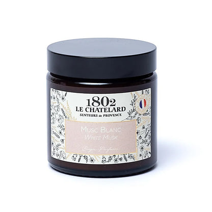 Bougie de chez 'Le Chatelard' fait en France - 7x6.5 cm - ± 20/ 25H de combustion - 210 grammes ! Haute qualité, 6 parfums au choix !