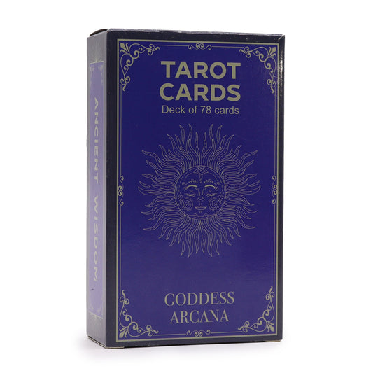Tarot - Cartes Divinatoires de la Déesse – Jeu de 78 Cartes Divinatoires – 12x7x4 cm