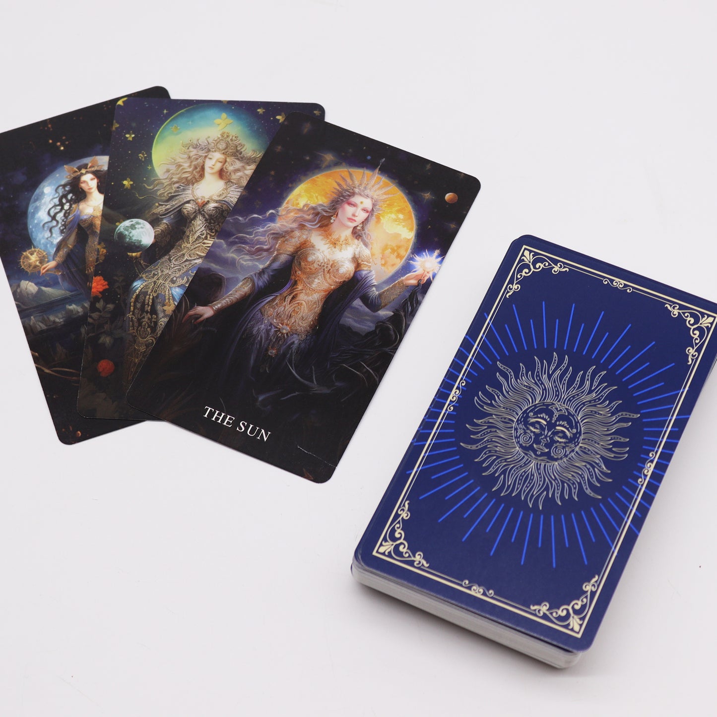 Tarot - Cartes Divinatoires de la Déesse – Jeu de 78 Cartes Divinatoires – 12x7x4 cm