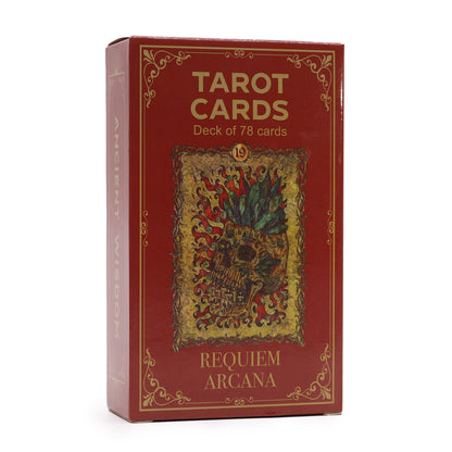 Tarot - Cartes Divinatoires Gothiques – 78 cartes magnifiquement illustrées - 12x7x4 cm !