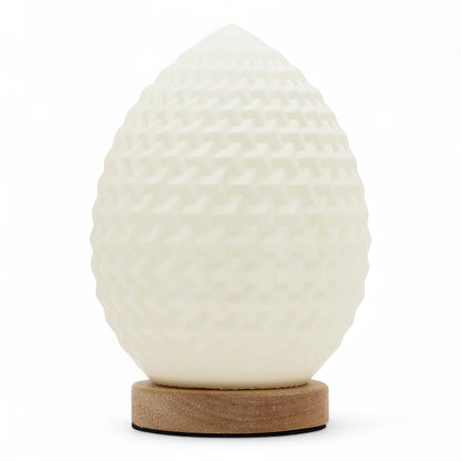 'New Wave' Lamp – 3 Modes – Teardrop Shape – 21x10x10cm – 240g | USB or optional AC adapter/USB