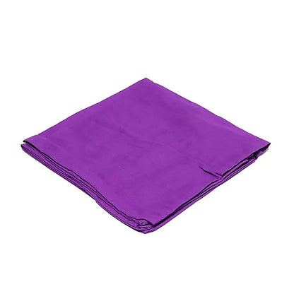 Housse pour tapis de Méditation en coton, 7 couleurs au choix + 1 Modèle en chanvre + option 'carré en mousse pour rembourrage'. taille 65x65x5 centimètres. Fait au Népal !