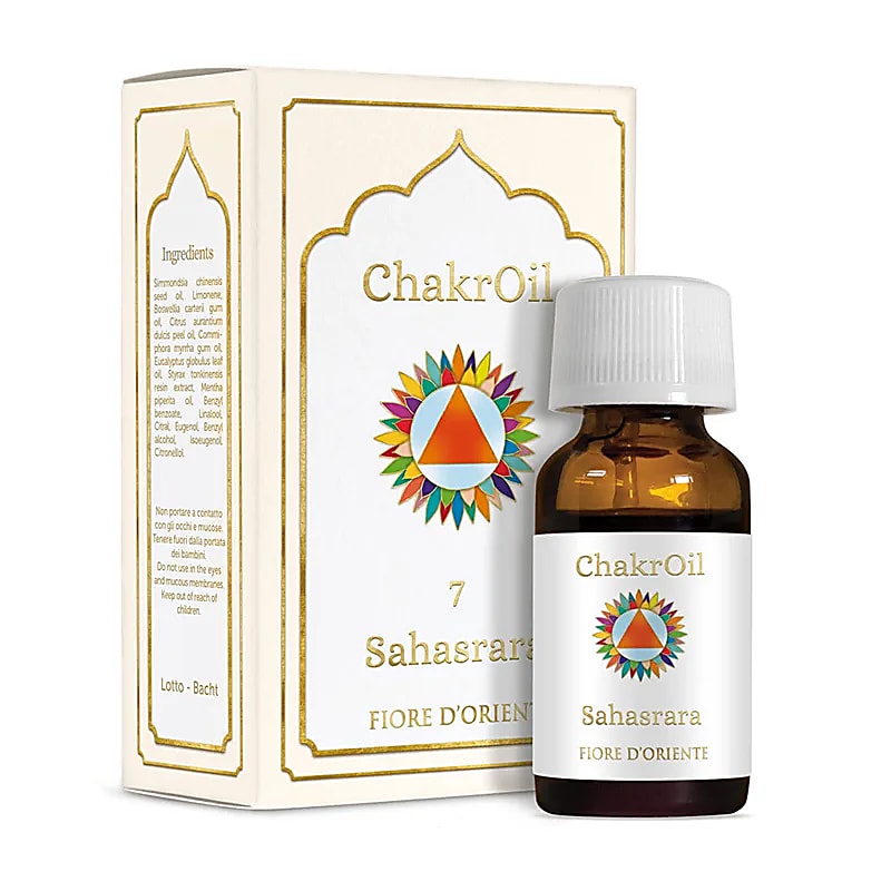 Ensemble de 7 huiles essentielles 100% naturelles suivant les 7 chakras - En set ou à l'unité - Préparé suivant les anciens principes de la médecine holistique