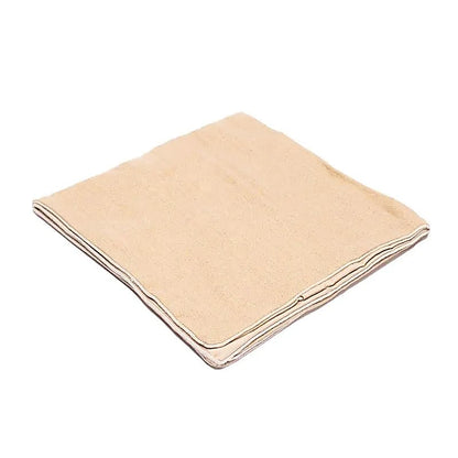 Housse pour tapis de Méditation en coton, 7 couleurs au choix + 1 Modèle en chanvre + option 'carré en mousse pour rembourrage'. taille 65x65x5 centimètres. Fait au Népal !