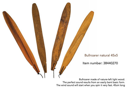 Bullroarer / Rhombe d’Australie – Bois artisanal 30-45 cm, son puissant audible jusqu’à 50 km dans le bush !