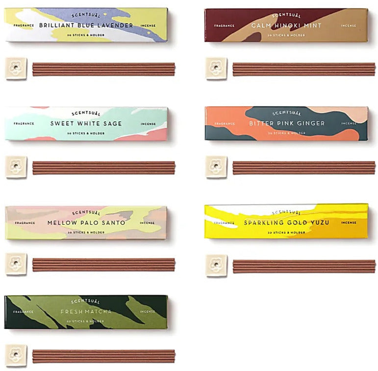 Encens 'Nippon Kodo' du Vietnam, 30 bâtons par paquet - 12 paquets par boîte xl. Combustion 25 min. Parfums végétaux 100% naturels et raffinés !