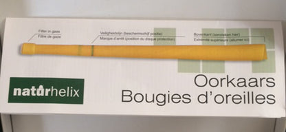 Ces bougies auriculaires naturelles sont fabriquées à partir d'un mélange de cire de paraffine de qualité alimentaire et de cire d'abeille. Aide à réduire les problèmes d'oreilles chroniques !