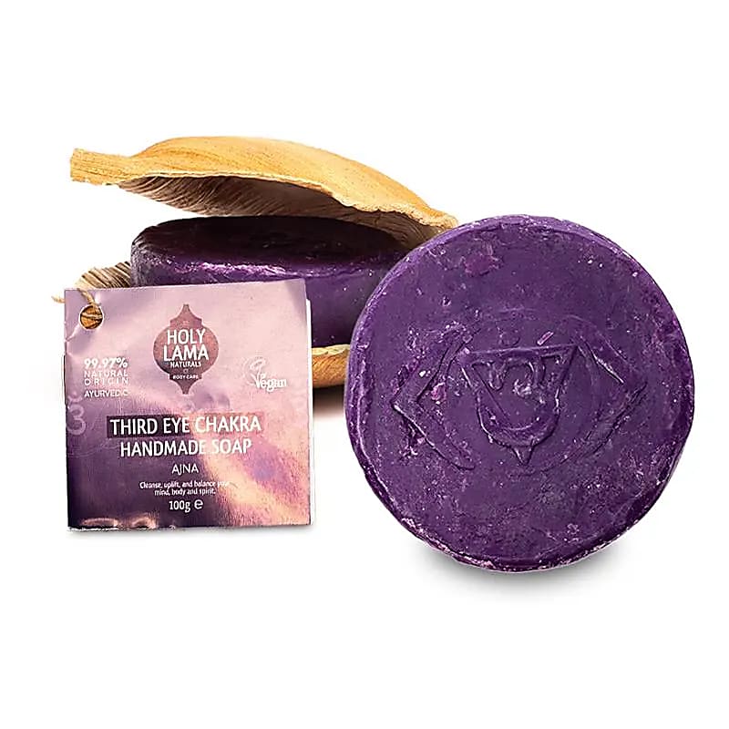 Savons Holy Lama Naturals – Collection « 7 Chakras » (à l'unité ou coffret de 7 savons)