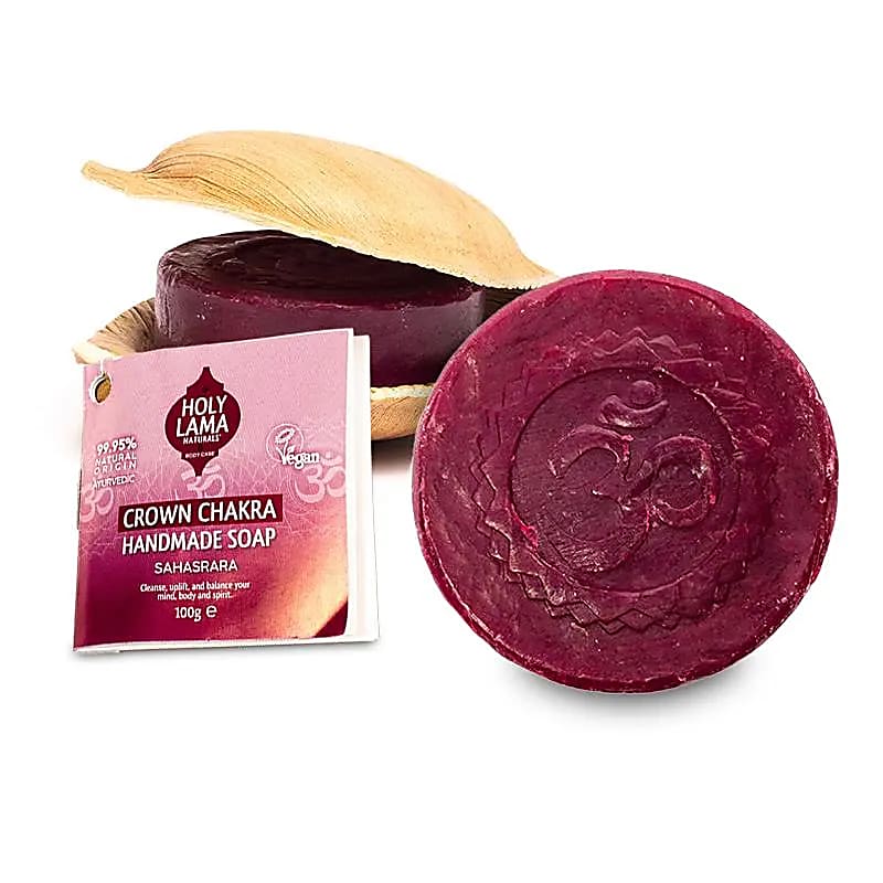 Savons Holy Lama Naturals – Collection « 7 Chakras » (à l'unité ou coffret de 7 savons)