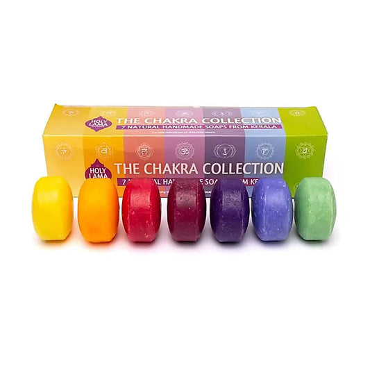 Savons Holy Lama Naturals – Collection « 7 Chakras » (à l'unité ou coffret de 7 savons)