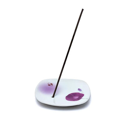 Sélection de 3 portes-encens en céramique (Ø 8,2 cm) du Japon – Idéal pour bâtons fins, avec ou sans support bambou !