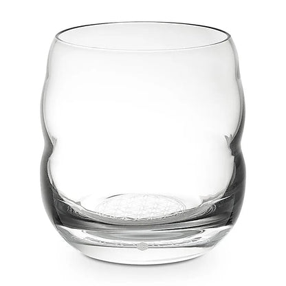 Verres de chez 'nature's design', modèle 'Jasmina' 300ml et 'Mythos' 250ml, avec le symbole gravé de la fleur de vie ! verre sans plomb soufflé à la bouche ! Vendu à l'unité !