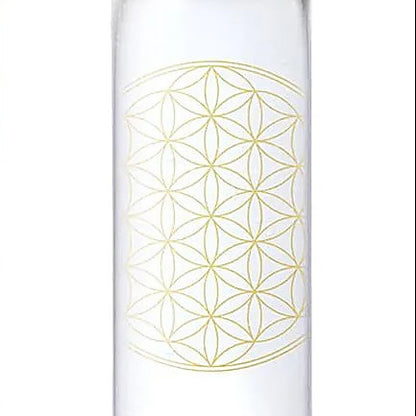 Gourdes de chez 'Soulbottles'- Modèle : Motif de la Fleur de Vie - 0,6 L – 570 gr - Fait en Allemagne !