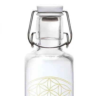 Gourdes de chez 'Soulbottles'- Modèle : Motif de la Fleur de Vie - 0,6 L – 570 gr - Fait en Allemagne !