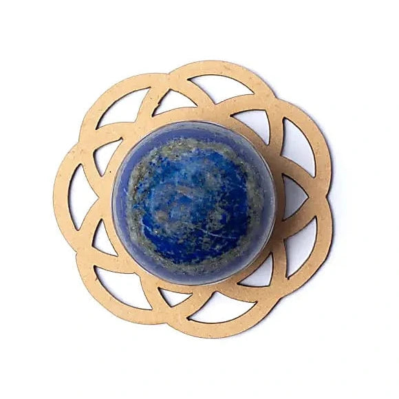 Support de sphère en motif de Graine de Vie - 7 cm de diamètre