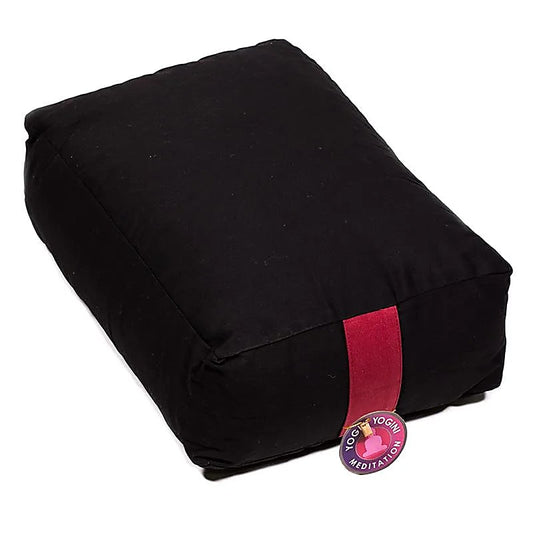 Sélection de coussins de Méditation ou de Yoga, en coton biologique (OCS). 38 centimètres de diamètre x 28 x 13 centimètres de hauteur - 2770 grammes. De chez Yogi & Yogini, fait en Inde !