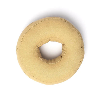 Coussin pour bol chantant en coton rembourré avec symboles de chakra - 3 formats au choix : 13, 17 ou 21 cm de diamètre