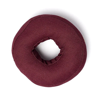 Coussin pour bol chantant en coton rembourré avec symboles de chakra - 3 formats au choix : 13, 17 ou 21 cm de diamètre