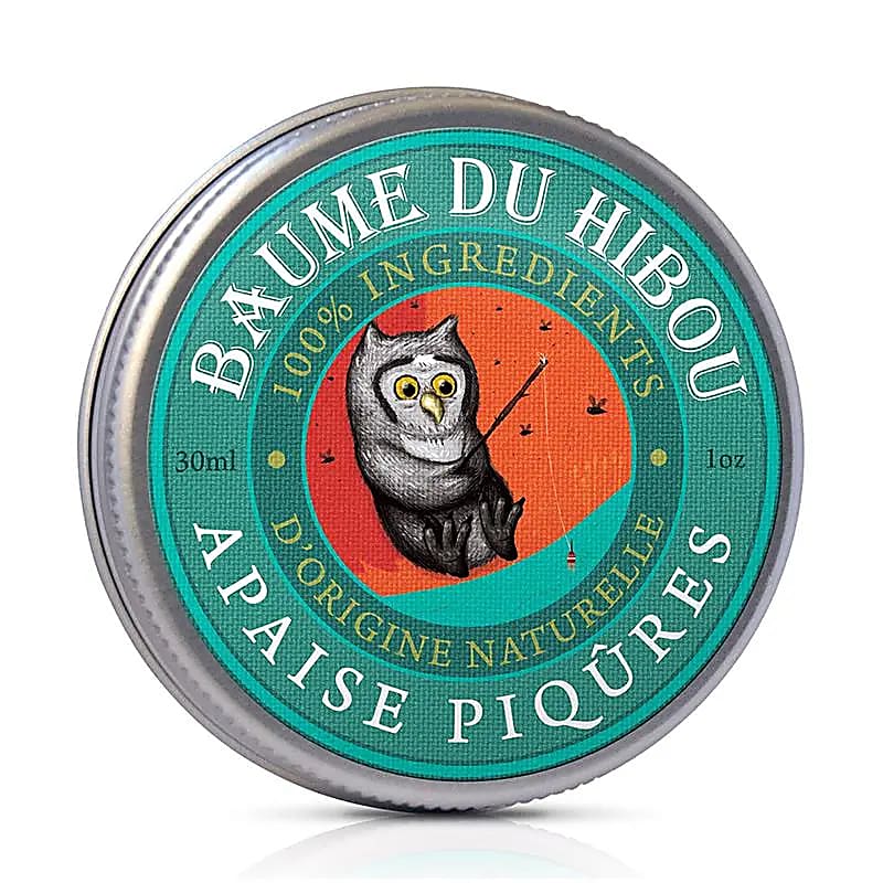 Baume du Hibou – Baume BIO Apaise Piqûres au Calendula & Millepertuis, Régénérant et Apaisant pour Peaux Sensibles – 30 ml