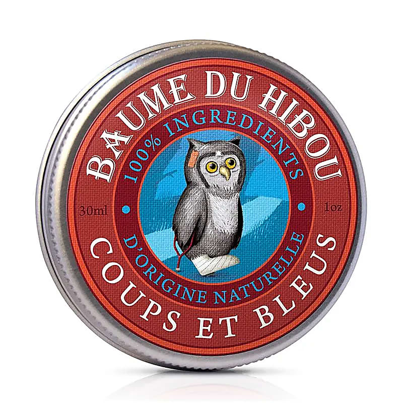 Baume du Hibou 'Coups et Bleus Bio' - Baume à l’Arnica Apaisant & Décongestionnant, aux Huiles Essentielles Vitalisantes pour Bleus, Bosses et Zones Endolories – 30 ml