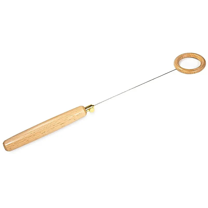 Baguettes de radiesthésie en bois de bouleau et aluminium, 35 cm - 185 grammes. Livré dans une boîte rembourrée