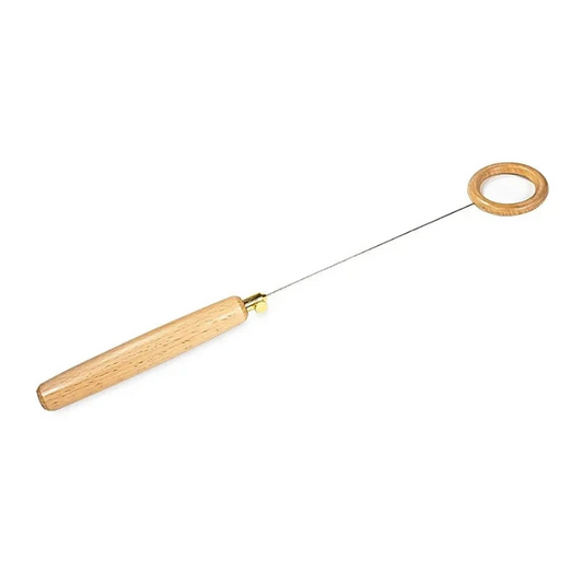 Baguettes de radiesthésie en bois de bouleau et aluminium, 35 cm - 185 grammes. Livré dans une boîte rembourrée