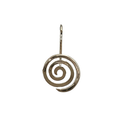 Améthyste, pendentif 'donuts' de 30mm de hauteur x 30 de largeur x 6 d'épaisseur. Vendu avec cordon réglable de couleur noire offert !