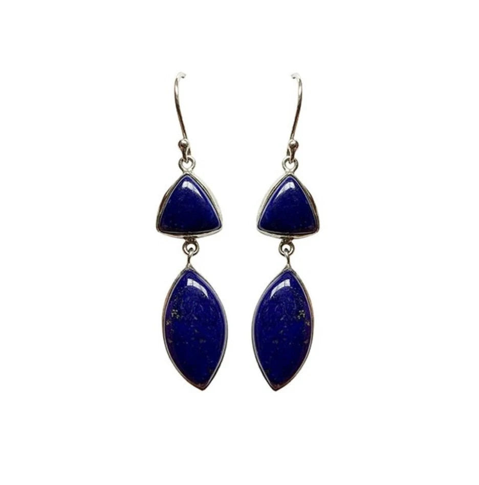 Boucles d'oreilles en Lapis lazuli
