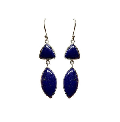 Boucles d'oreilles en Lapis lazuli
